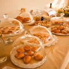 Enjoy the delicious Puglian breakfast buffet Otranto Alimini the breakfast buffet