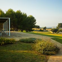 The garden, where you can truly switch off and relax Otranto Alimini a view of the garden