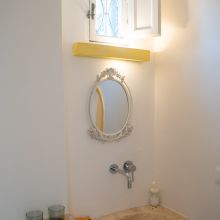 Deluxe room, the bathroom, where Puglia feels like home B&B Valle dei Trulli, bathroom of the deluxe room