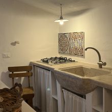 Charme Retreat Martina Franca, kitchenette of the king room