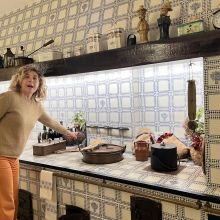 Preparing the cooking class