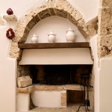 Charme Retreat Martina Franca, a detail of the queen room