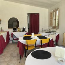 The breakfast room, to begin your day with the authentic flavours of Puglia Cisternino Trulli-the breakfast room to begin your day with the authentic flavours of Puglia