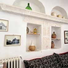 The trullo for 4-5 guests, enjoy the charm of staying in a true Apulian trullo Cisternino Trulli-original trullo 4-5 guests