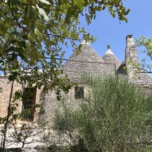 The enchanting trulli nestled in nature Cisternino Trulli-trulli and garden