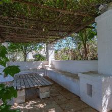 The BBQ area Cisternino Trulli-BBQ area