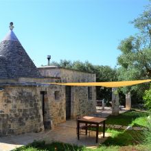 The outdoor space of the lamia trullo Cisternino Trulli-outdoor of the lamia trullo