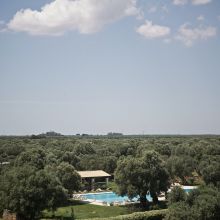 Country luxury resort Lecce_View and pool