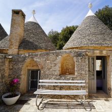 Mediterranean light and ancient stone B&B Valle dei Trulli, the trulli