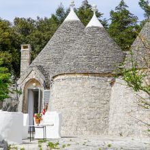 Mediterranean light and ancient stone B&B Valle dei Trulli, the trulli