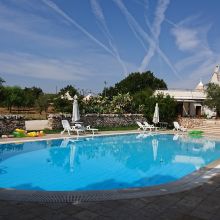 A pool in the countryside near Cisternino, Martina Franca, Ostuni, Locorotondo