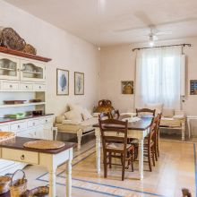 Fully equipped kitchen in a self-catering holiday apartment in Salento, southern Italy