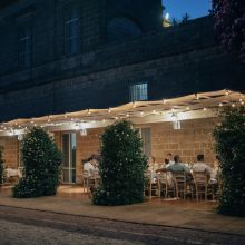 A dinner by night Salento wine estate - dinner by night