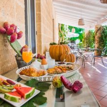 The breakfast buffet Salento wine estate - breakfast