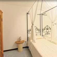 The twin room of an apartment, wake up to the colours of the Ionian Sea The twin room of an apartment with a sea view by Gallipoli, Salento, Puglia