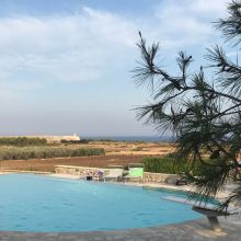 Country resort Otranto_view from pool