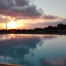 Winery resort Marsala_sunset