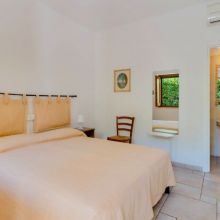 A typical room at the agriturismo, simple and authentically Apulian A typical room at the agriturismo, simple and authentically Apulian
