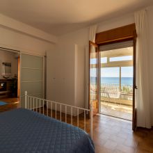Sea apartments Tindari_loft on the sea bedroom