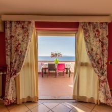 Sea apartment Tindari_attic view