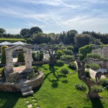 Masseria Cisternino in Valle d'Itria-the garden
