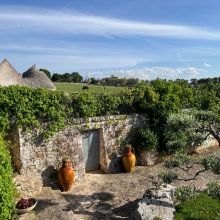 Masseria Cisternino in Valle d'Itria-the garden