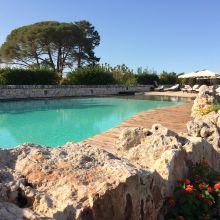Country stay Ostuni_pool area