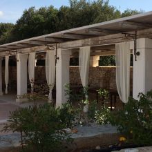 Country stay Ostuni_open air restaurant