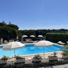 The pool overlooking the Apulian countryside B&B Valle dei Trulli, enjoy the pool