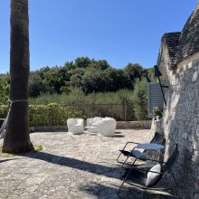Outdoor space overseeing the pool, the quiet beauty of the Itria Valley B&B Valle dei Trulli, outdoor space overseeing the pool