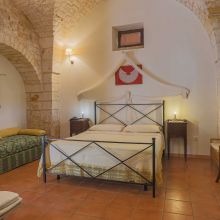 Deluxe room, enjoy your own outdoor retreat Deluxe bedroom with private veranda at Country Stay Ostuni