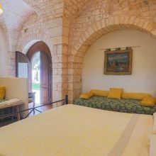 Deluxe double room, comfort with a garden-level setting Deluxe double room on the ground floor at Country Stay Ostuni