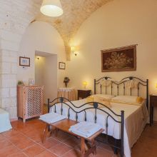 Triple bedroom, traditional Apulian country style Double/triple room with traditional details at Country Stay Ostuni