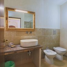 Bathroom of a triple room Bathroom of a triple room