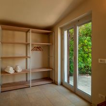 A detail of the 80 m2 2 bedroom apartment, simplicity and style Otranto Alimini the living room of the 2 bedroom apartment 80m2