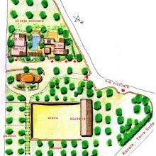 Plan of the Salento Charme Retreat