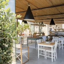 Trulli Suites Polignano, the common and breakfast room