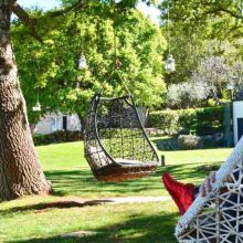 The garden of the masseria