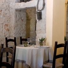 Traditional restaurant serving exquisite Apulian cuisine at the relais