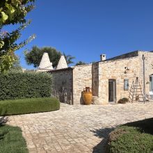 Trulli Suites Polignano, view of the masseria