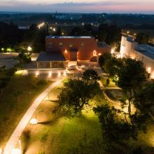 Sea&Country stay Baia dei Turchi_masseria by night