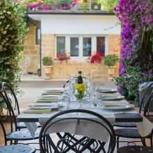 The outdoor restaurant Salento wine estate - Outdoor restaurant