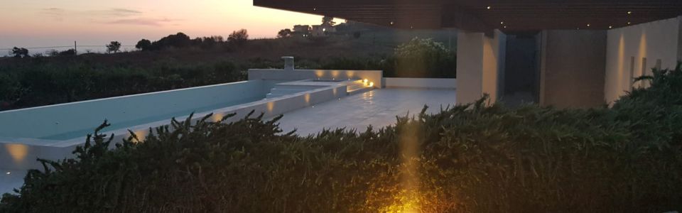 Residence Scala dei Turchi_pool evening Residence Scala dei Turchi_pool evening