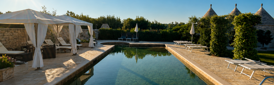Masseria Cisternino in Valle d'Itria-the pool